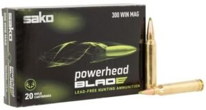 A2 SAKO POWERHEAD BLADE BRASS .300 WIN 170 GRAIN 20-ROUNDS