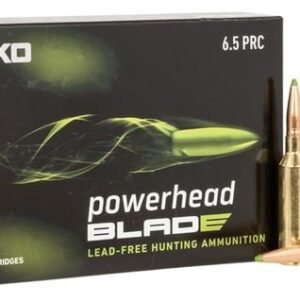 SAKO POWERHEAD BLADE BRASS 6.5 PRC 120 GRAIN 20-ROUNDS