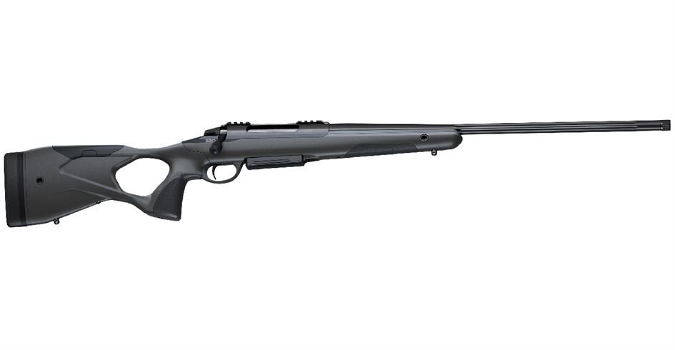 Sako Hunter 300 Win Mag Bolt-Action Rifle with Tungsten Gray Cerakote Receiver 1 Sako Hunter 300 Win Mag Bolt-Action Rifle with Tungsten Gray Cerakote Receiver